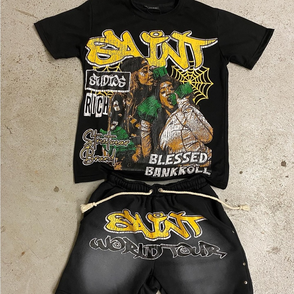 SAINT STUDIOS SHORT SET 🔥